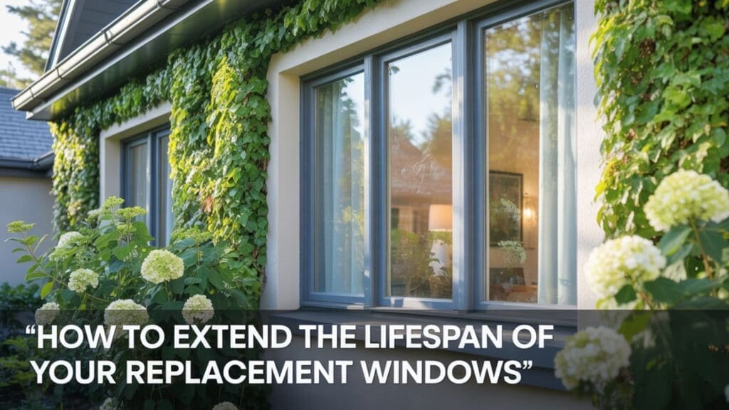 How to Extend the Lifespan of Your Replacement Windows