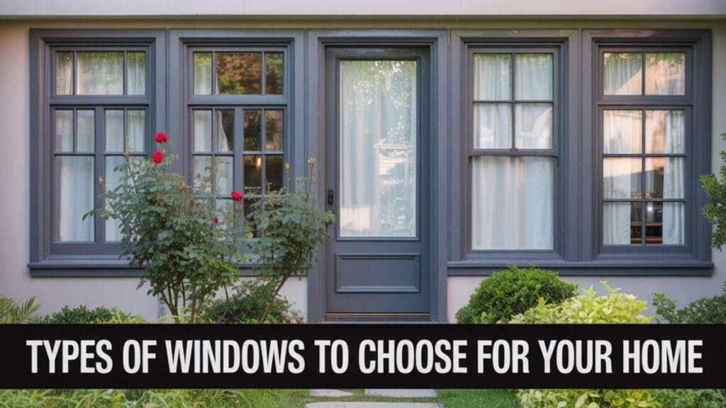 Types of Windows to Choose for Your Home