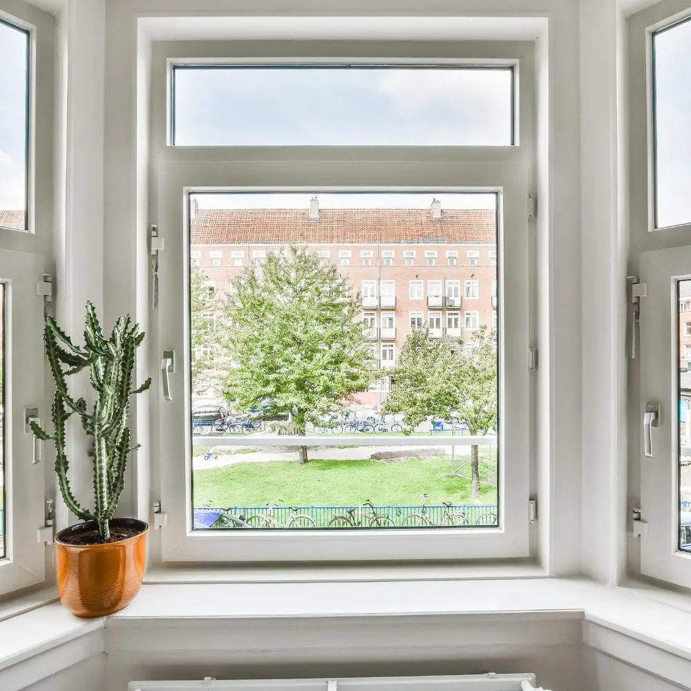 Large Window With Outdoor View
