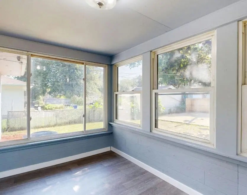 Sunroom with Multiple Replacement Windows